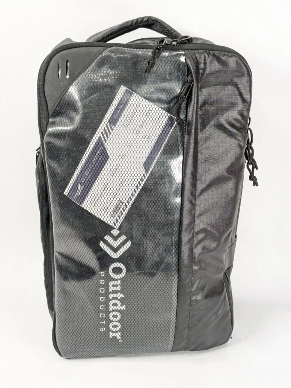 Outdoor Products 33L Travel Backpack Black Convertible Carry-On Bag Lightweight